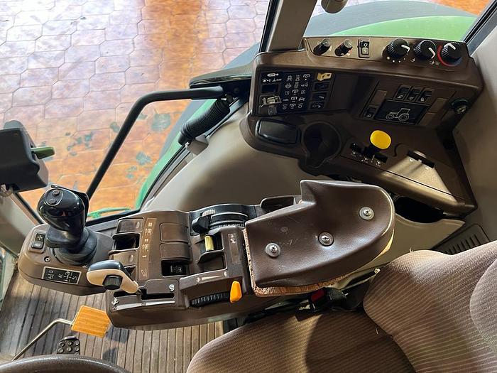 Usato John Deere 6420- caricatore JD 651- ponte sospeso