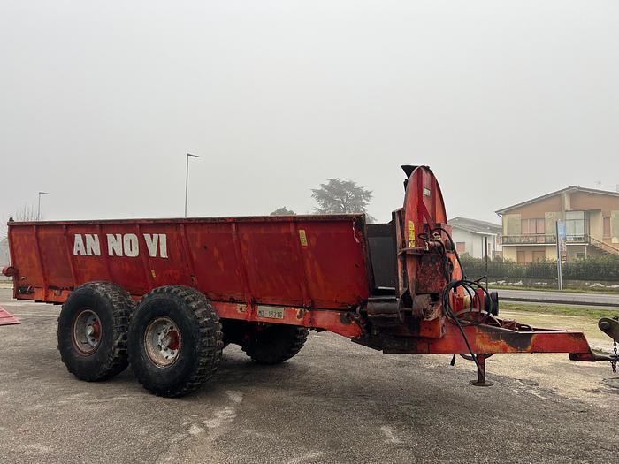 Usato Spandiletame 2 assi Vaschieri L140