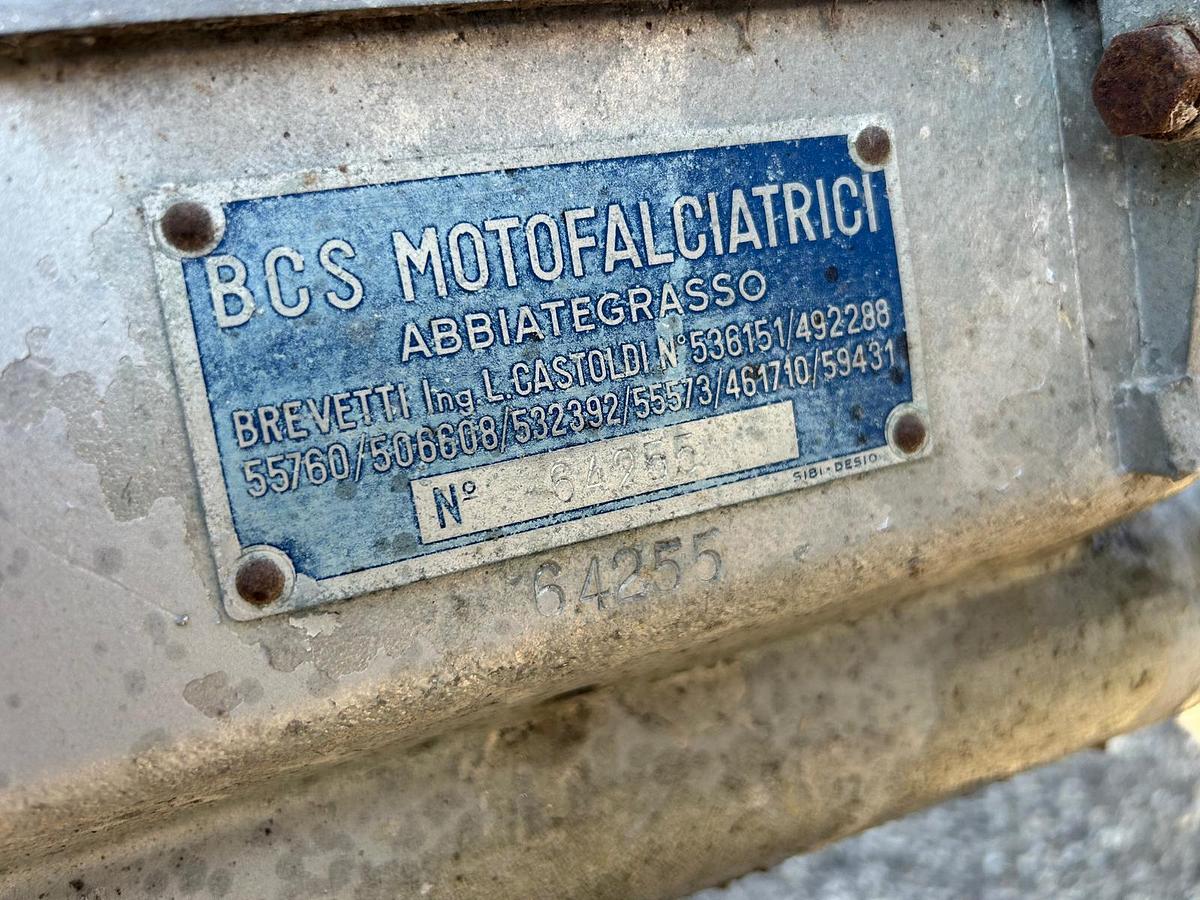Usato Motofalciatrice BCS a benzina