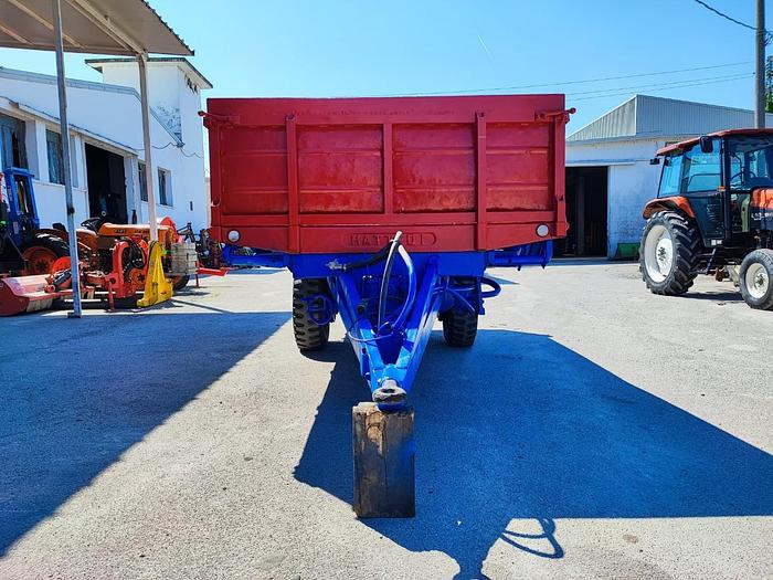 Usato Rimorchio 1 asse Mattedi-fr aria-ribalt