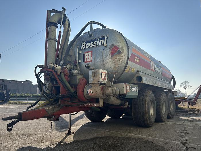 Usato Botte Bossini CB200H ovale- 3 assi- capacità 200q