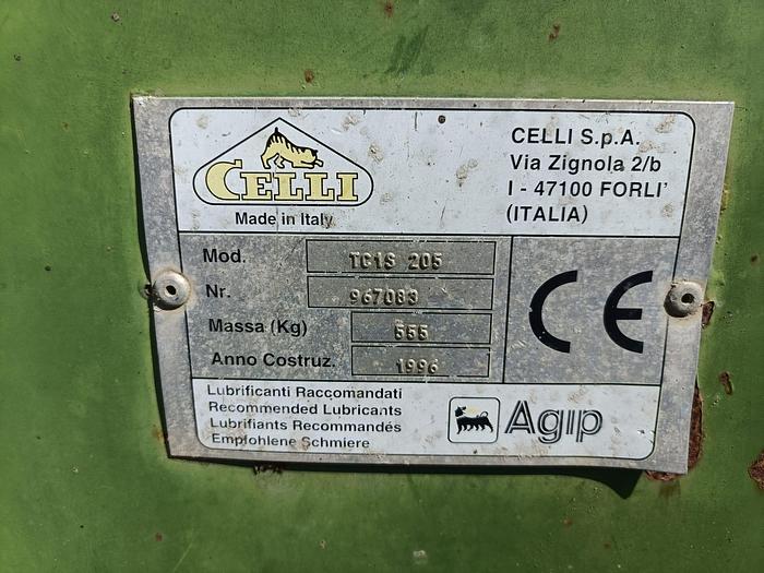 Usato Trincia a mazze Celli modello TC1S 205