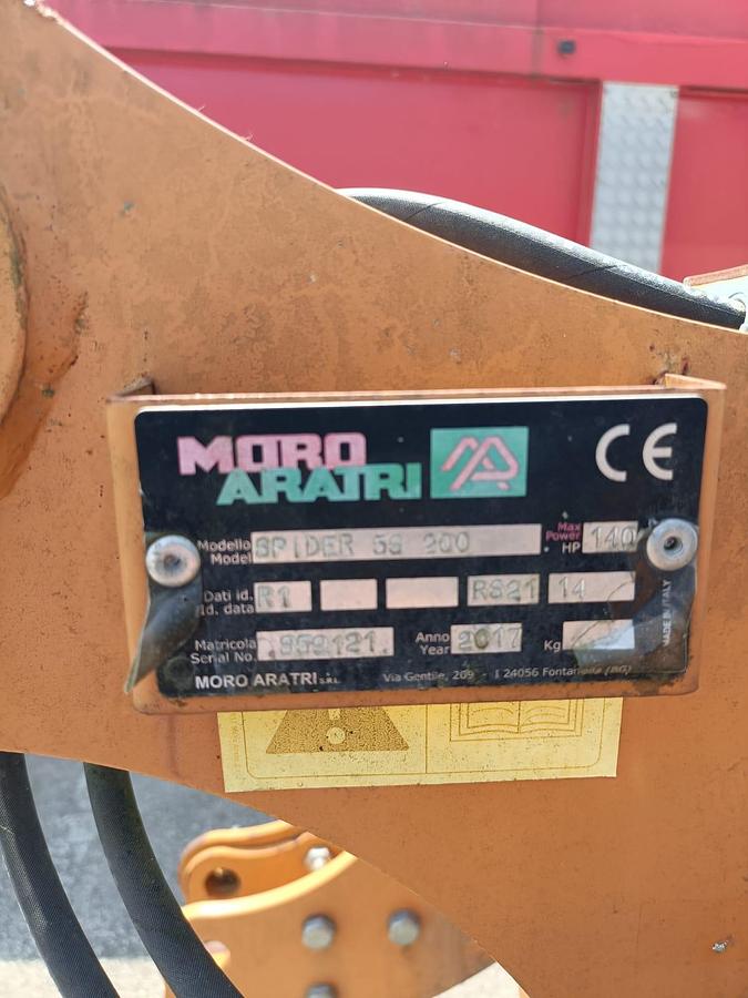 Usato Dissodatore Moro Spider 5S200- NUOVO EX PROVE