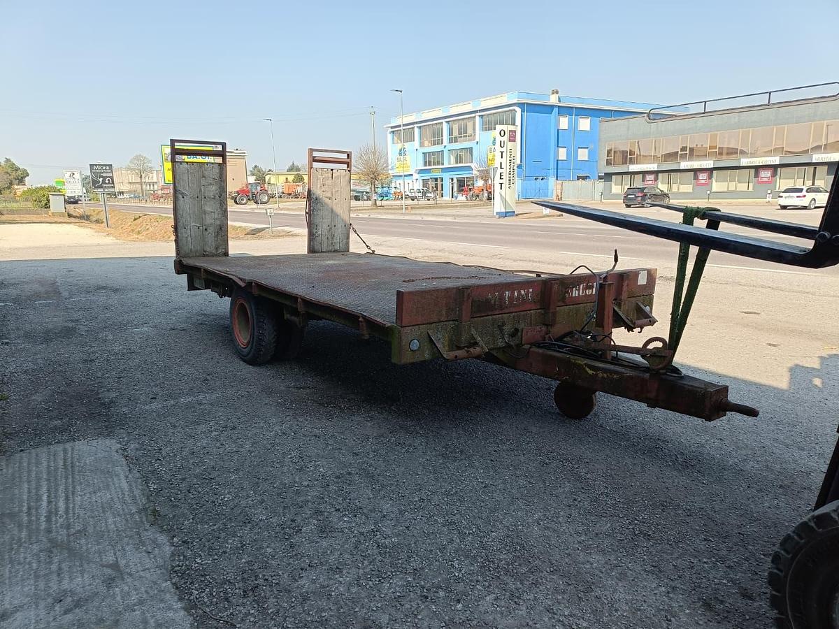 Usato pianale carrellino Altini Ercole ad 1 asse