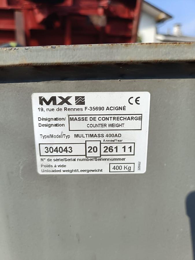 Usato contrappeso per trattore MX (Mailleux)