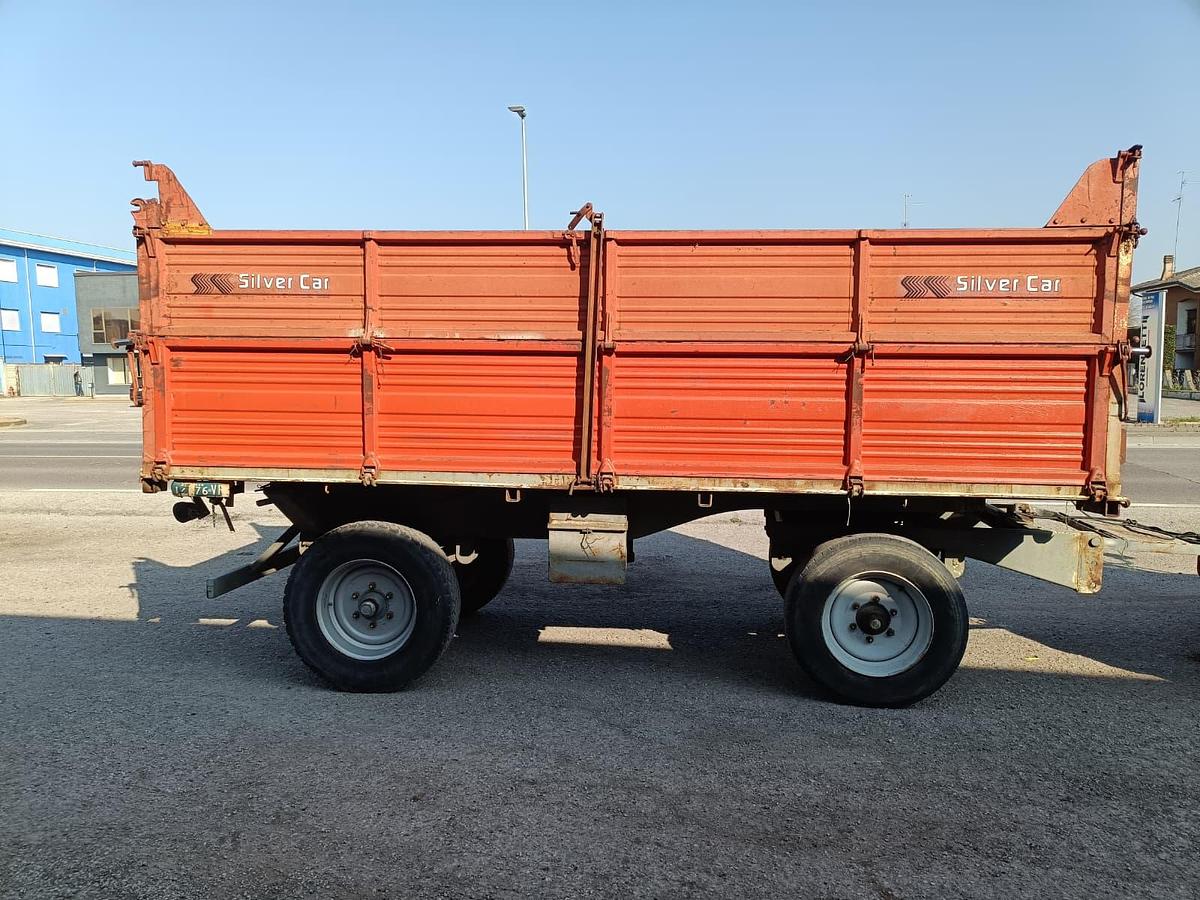 Usato rimorchio Silvercar 50 q trilaterale