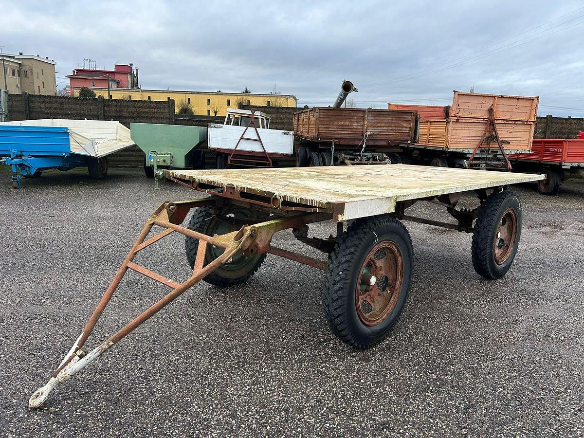 Usato Pianale agricolo 2 assi- portata 40 q