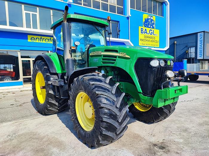 Usato John Deere 7720-CV 210-freni ad aria-ponte sospeso