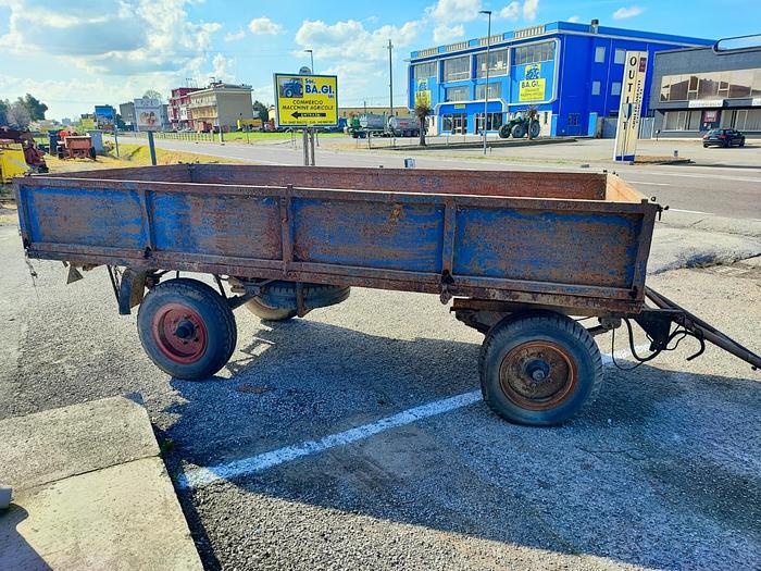 Usato Rimorchio agricolo Chieregato-targa e libretto