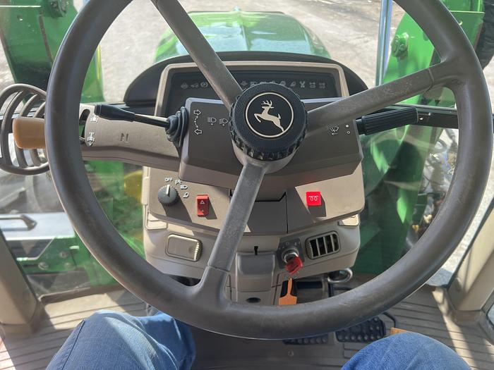 Usato John Deere 6330 caricat.JD 653-ore 4411-anno 2009