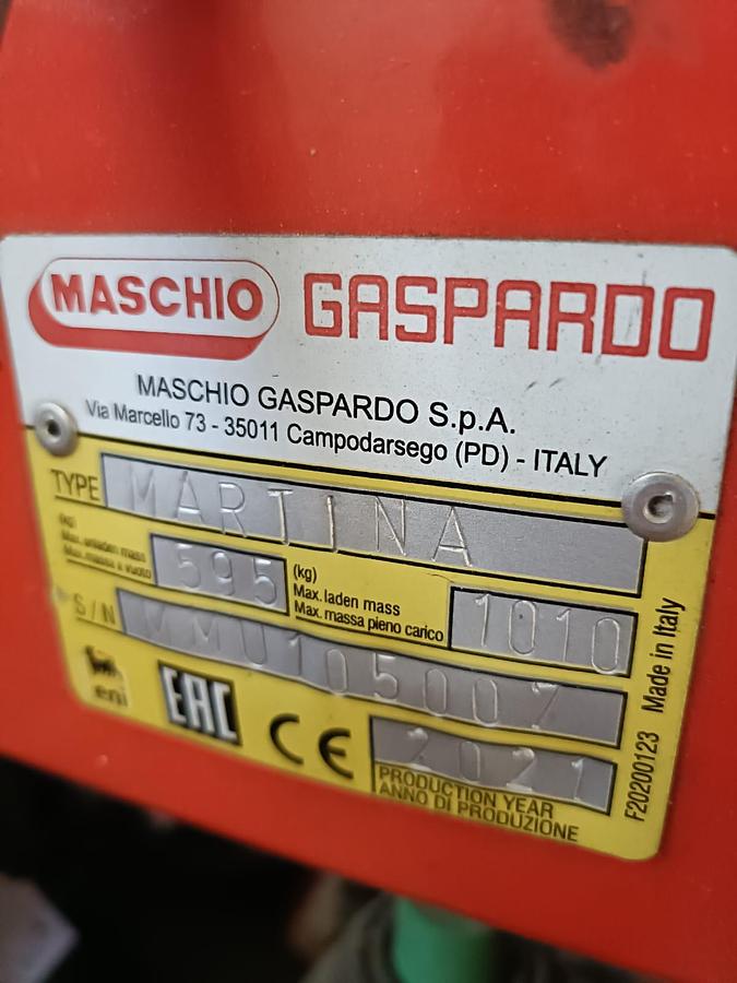 Usato braccio decespugliatore Gaspardo mod. Martina da 5 metri