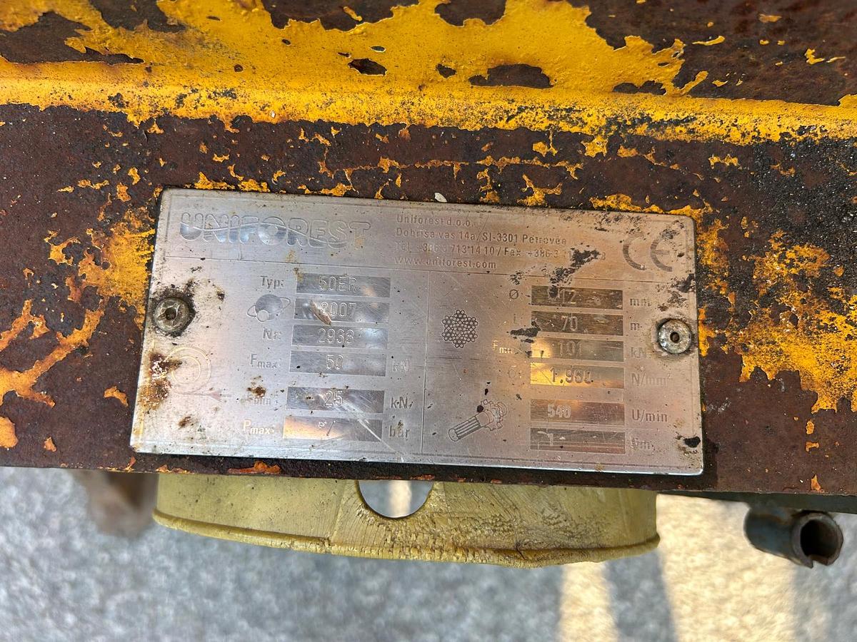 Usato Verricello forestale Uniforest mod. 50ER