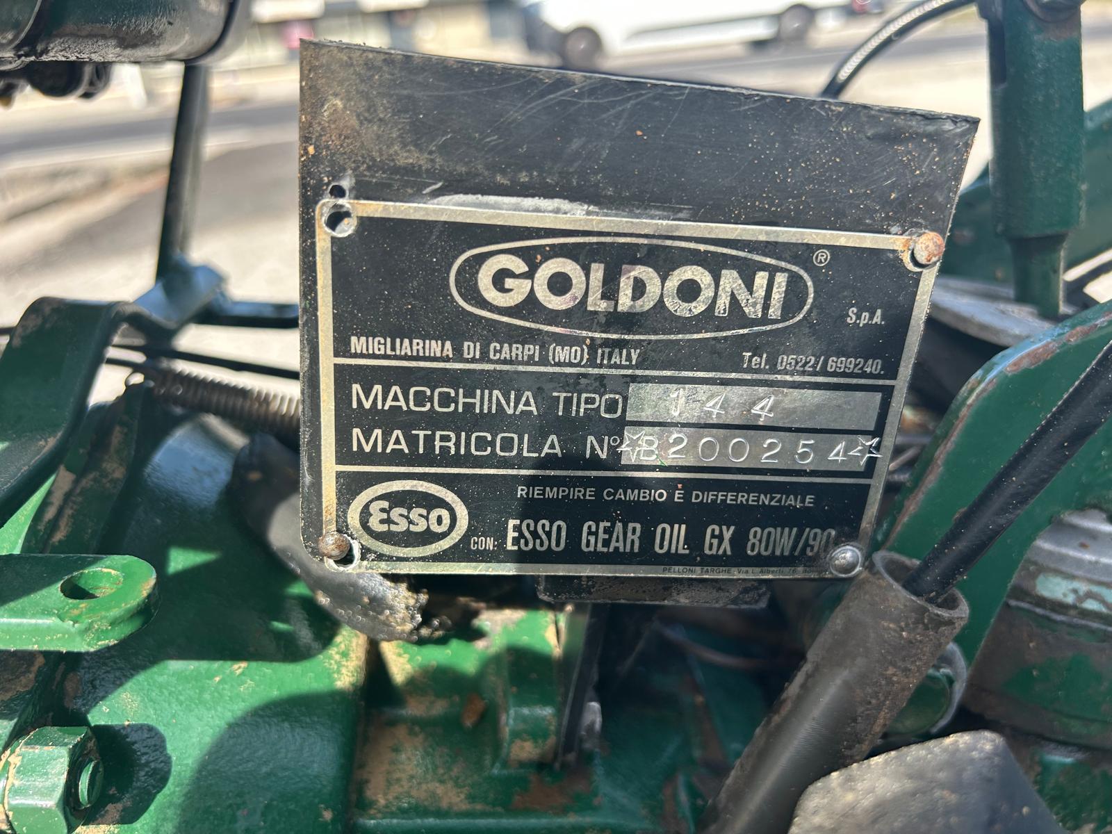 Usato Motocoltivatore Goldoni Super Special 144 con fresa