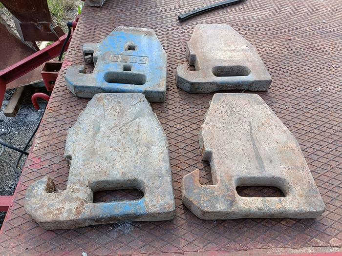 Used Zavorre per trattore Ford