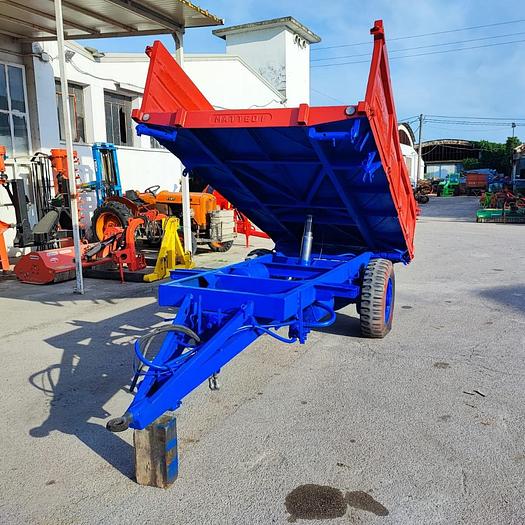 Usato Rimorchio 1 asse Mattedi-fr aria-ribalt