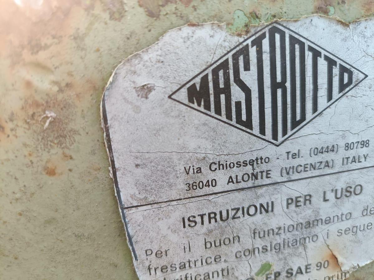 Usato Fresa Mastrotto 2 metri