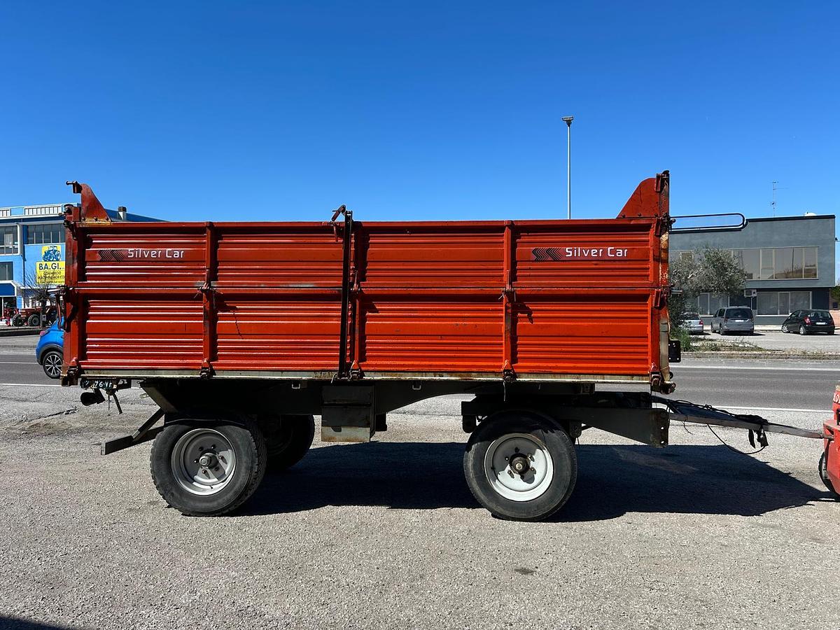 Usato rimorchio Silver Car 50 q trilaterale