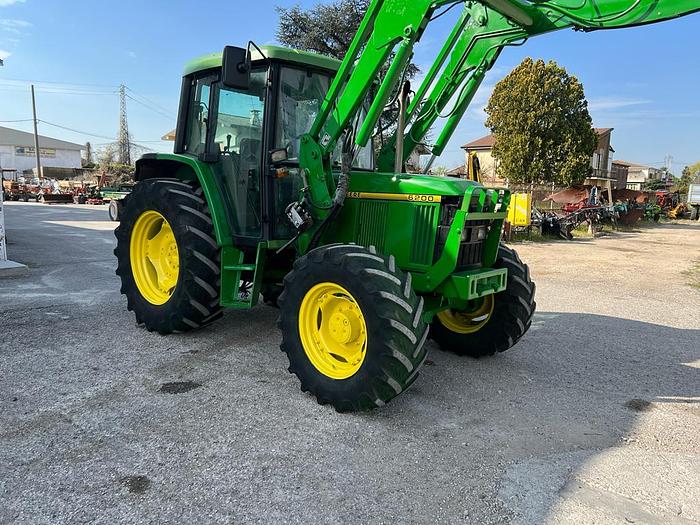 Usato John Deere 6200 caricatore JD651- CV 85-4 cilindri