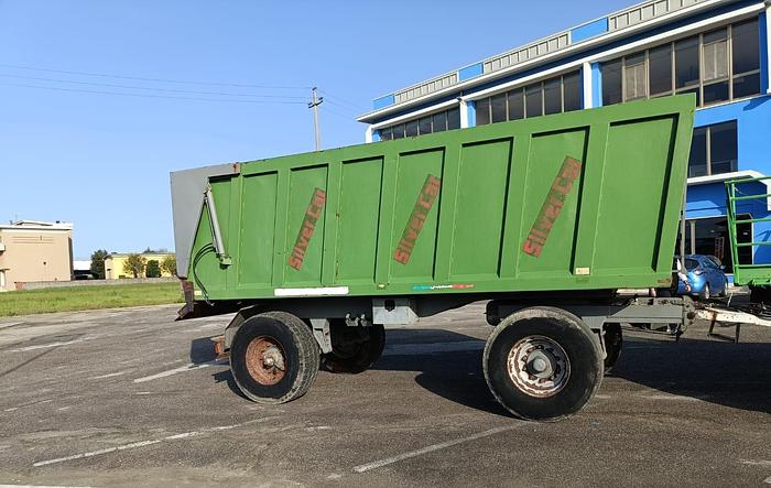 Usato Rimorchio agricolo Silver Car SCR554 da 140 q