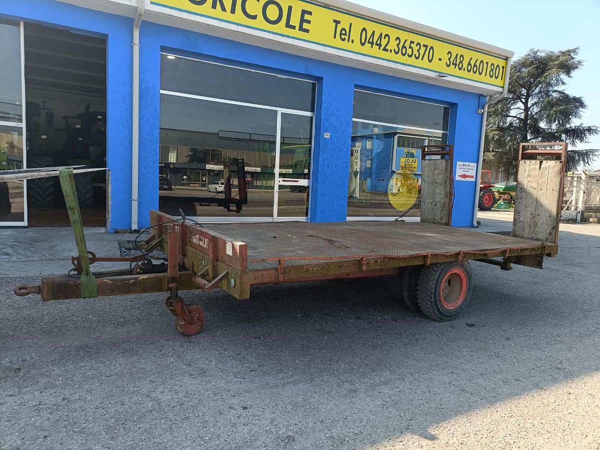 Usato pianale carrellino Altini Ercole ad 1 asse