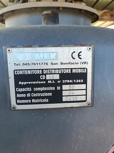 Usato Cisterna per gasolio Cosmek