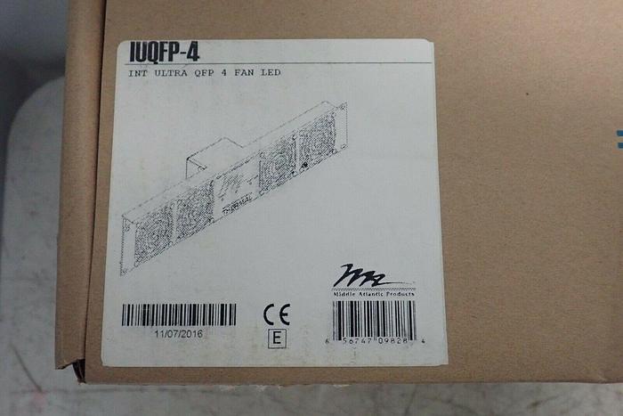 Used Middle Atlantic IUQFP-4 Ultra Quiet Quad Fan Panel