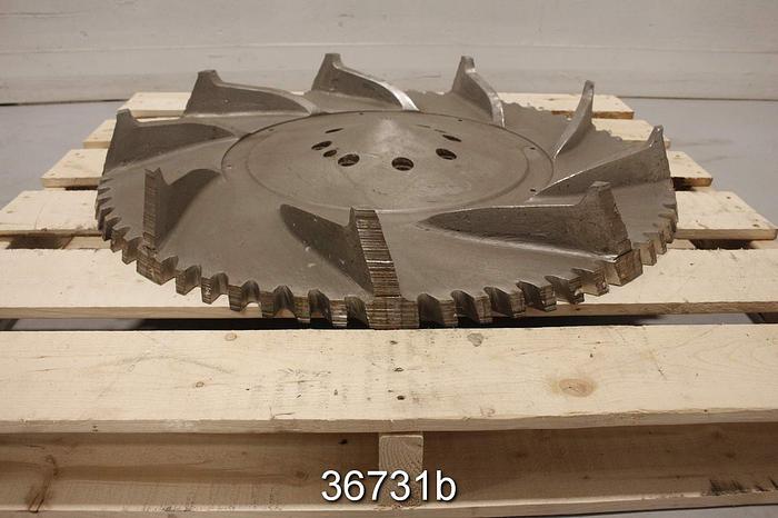 Used Bolton Emerson Tornado II Pulper Tackle Set, 36" Diameter #36731