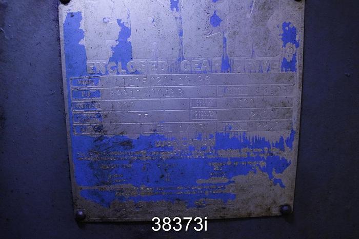 Used Thune SP45L Dewatering Screen Press, First Screen Segment 0.03125" Hole #38373