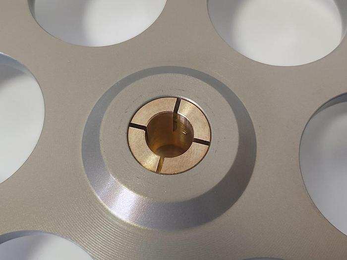 Messrad mit Spannzange, Alu eloxiert, MR 500, 500mm, ,  neu