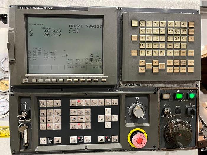 Usato TORNIO ROMI G 10 CNC FANUC 21 i - T