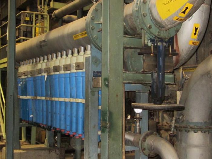 Used CELLECO MODEL 350 CLEANPAC 5" DIA. BANK of 32 SECONDARY