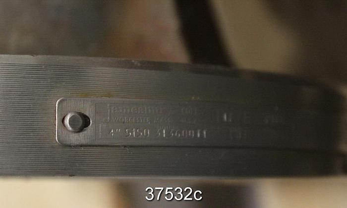 Used Jamesbury 4" Ball Control Valve, 4 5150 31 3600 TT #37532