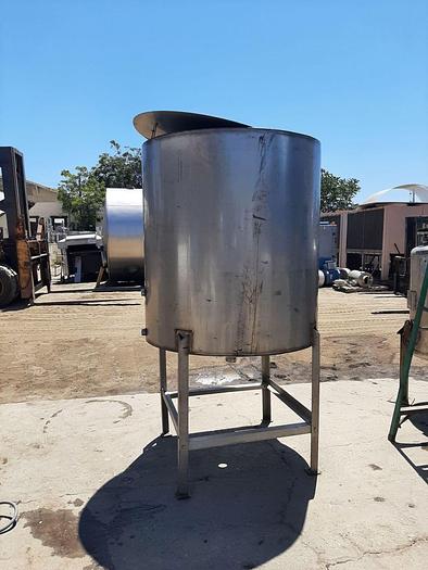 Used Tank, 360 Gallon, 316 S/st, FT/DB, 48" x 46" #S744705