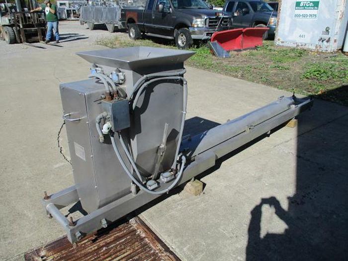 Used Spray Dynamics Uni-Spence Horizontal Screw Conveyor; Md#197.00
