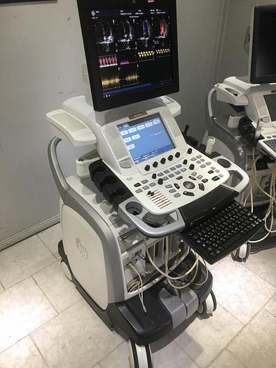 Used GE Vivid E9 Ultraschallsystem mit 2x Sonden , Sony Drucker, DVD Recorder, EKG Kabel