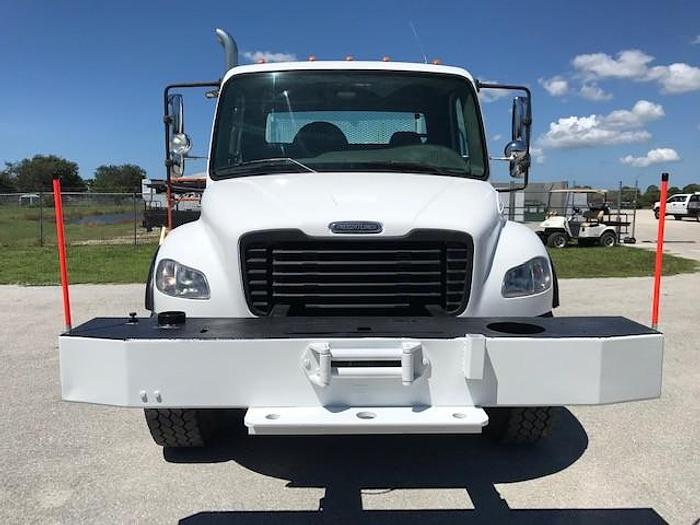 Used 2007 Freightliner M2-106 6X6 12ft Flatbed Winch Truck - C87324