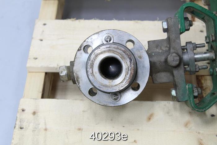 Used Fisher 1.5" Vee Ball Control Valve #40293