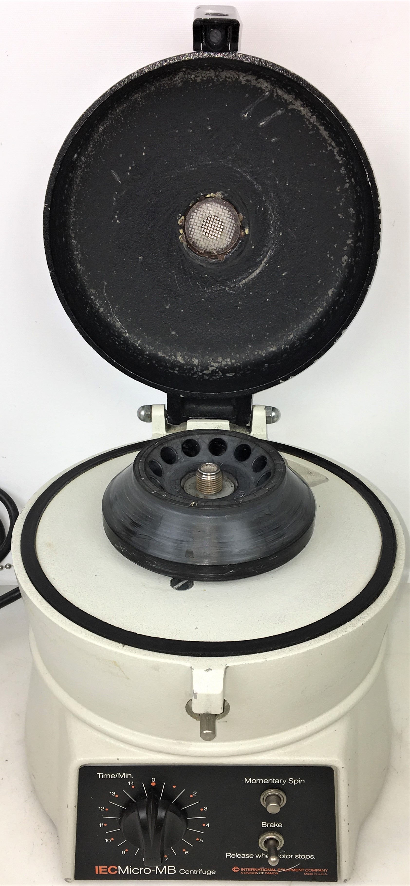 Used IEC Micro-MB Microcentrifuge with IEC 837 Rotor - 12 x 1.5 - 2mL