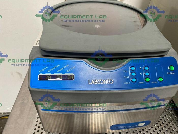 Used Labconco 7810016 CentriVap Concentrator w/ CentriVap 7811020 Cold Trap -50C ILMVAC 2052B-01 Vacuum Pump