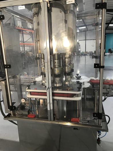 Used King CS120 8 Head Screw Capper