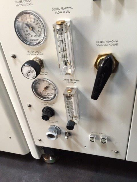 Used Newwave Research Accuscribe 2150 Laser Scribe System - Auto production model