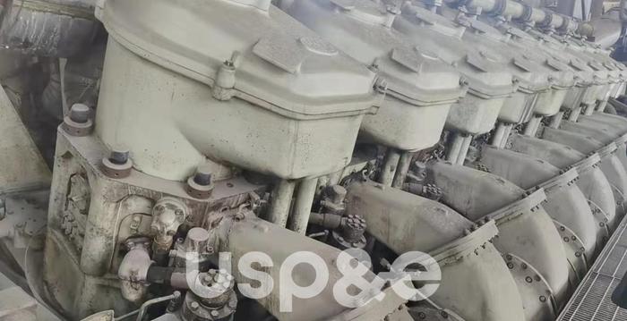 Used 84 MW 1998 Used Pielstick 18PC42B HFO Generator Set