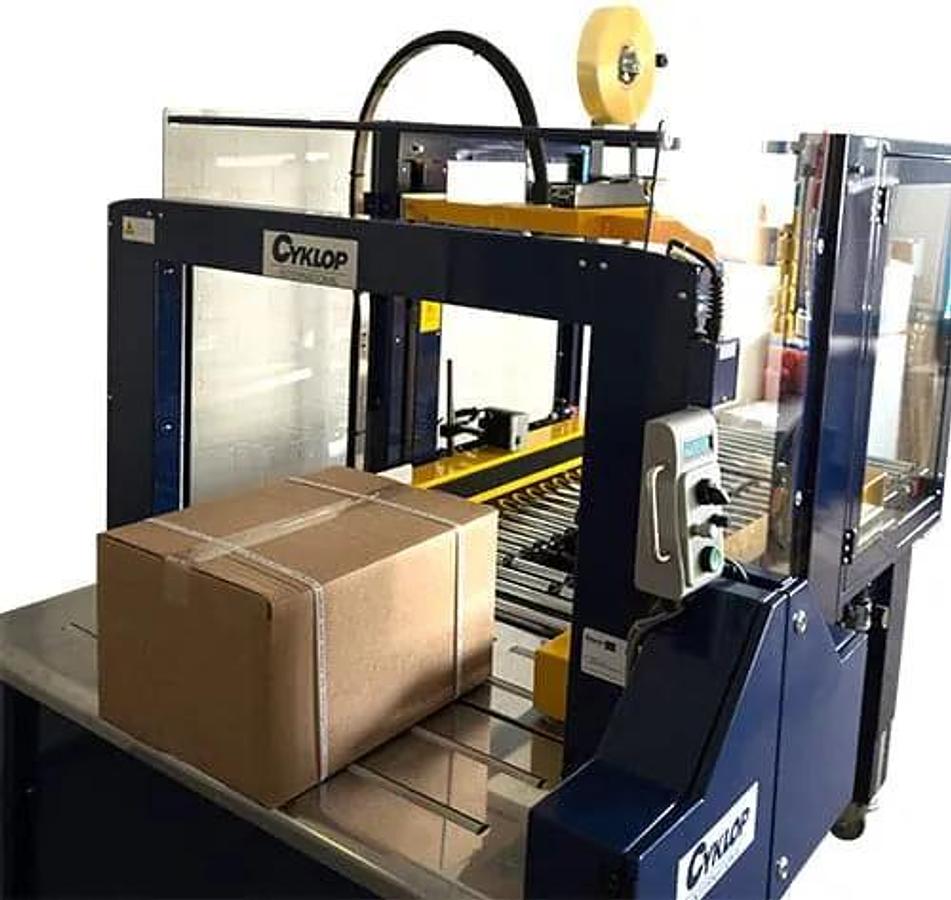 Cyklop Strapping Machine And Case Sealer: AMPAG KOMBI