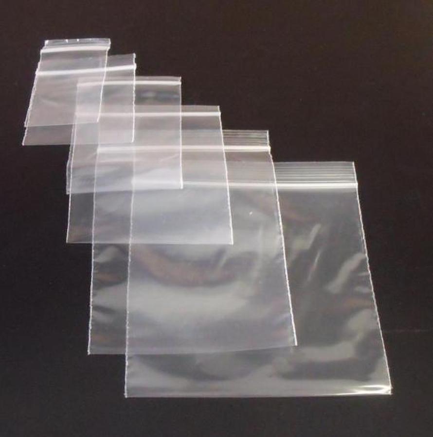 Grip-Seal Bag, Plain 152 x 228mm (Box of 1000)