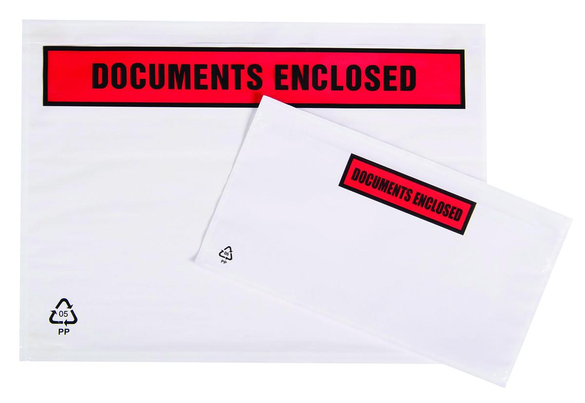 A7 Document Enclosed Wallets (Box 1000)