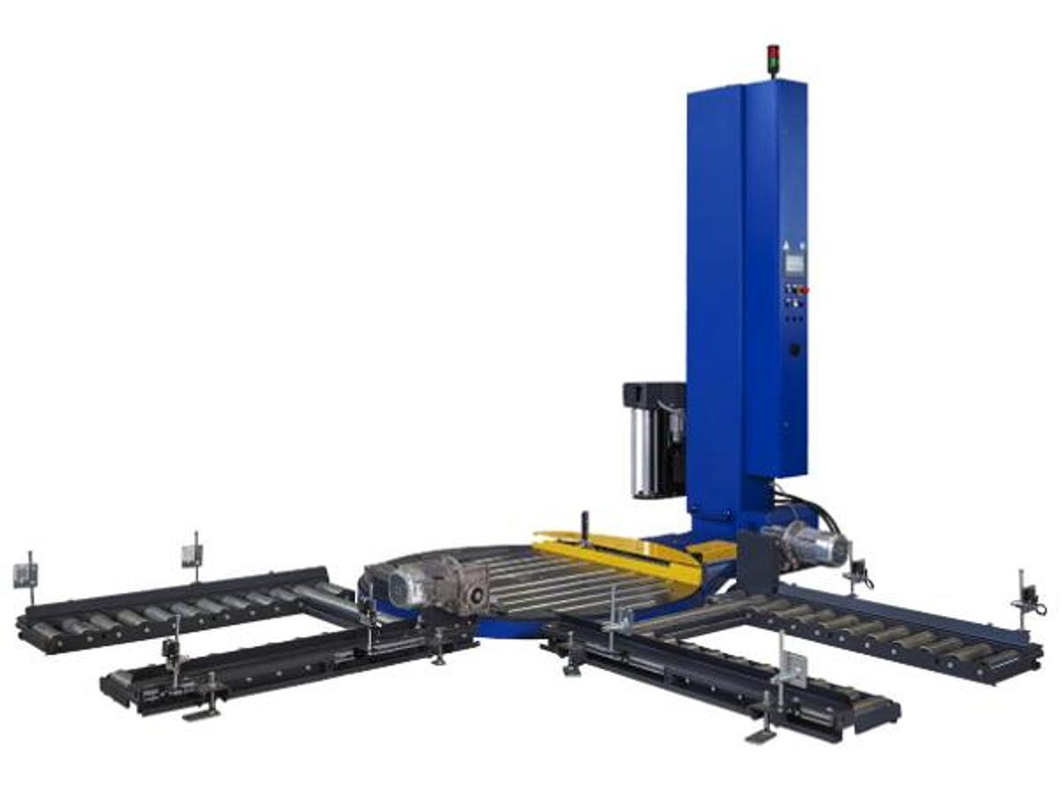 Used C-One Brevis Fully Automatic Pallet Wrapping Solution