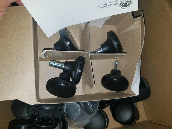 Used 30 Caster Wheels and Stationary Feet +FREE SHIPPING!!