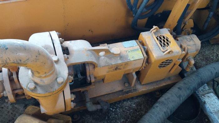 Used National JWS-165-L, 4x5 Triplex Mud Pump Package
