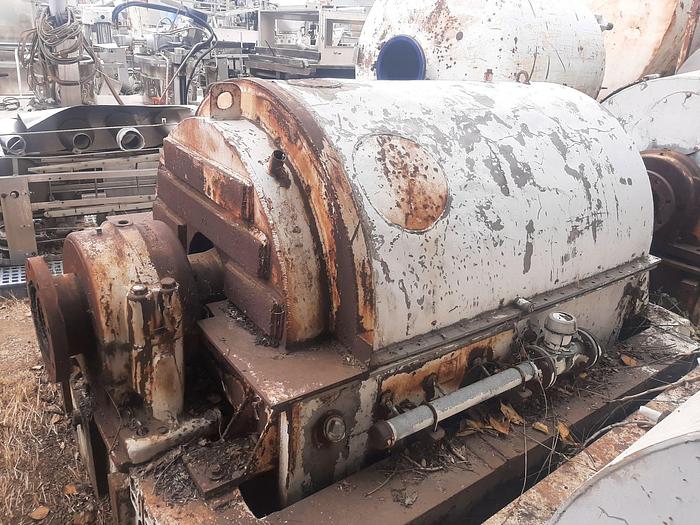 Used Centrifuge, Decanter, Bird, 40" X 60", 125 HP, S/st, #S188680