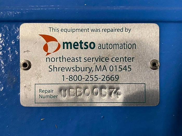 Used METSO 20" 2- WAY PNEUMATIC VALVE